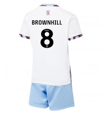 Burnley Josh Brownhill #8 Tredje Kläder Barn 2024-25 Kortärmad (+ Korta byxor)